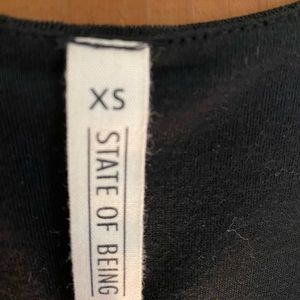 US xs, black, mini dress. form fitting